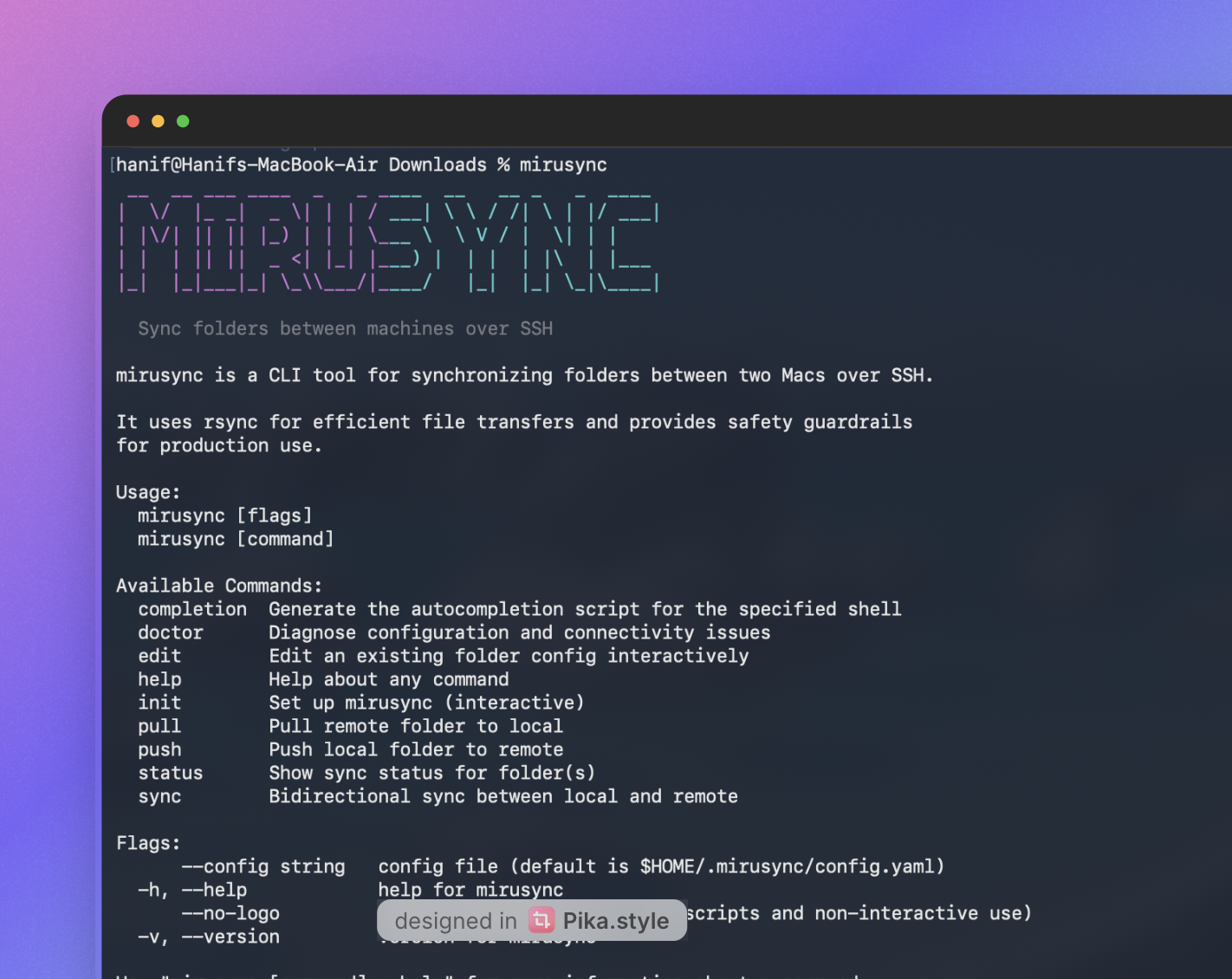 Mirusync preview